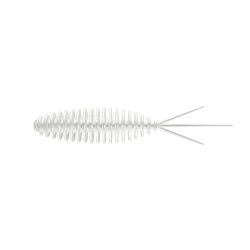 Libra Lures Turbo Worm 35mm 004 Silver Pearl Kryl